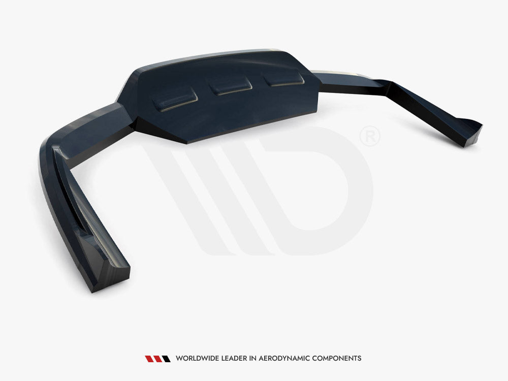 Maxton Design Central Rear Splitter (Vertical Bars) Bentley Bentayga Mk1