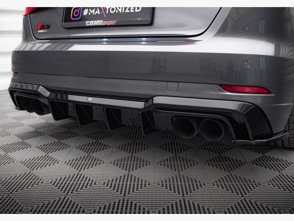 Maxton Design Rear Valance Audi S3 Sportback 8V Facelift
