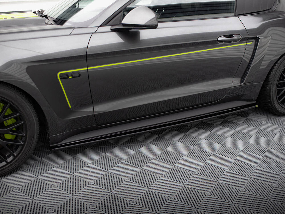 Maxton Design Side Skirts Diffusers Ford Mustang GT Mk6