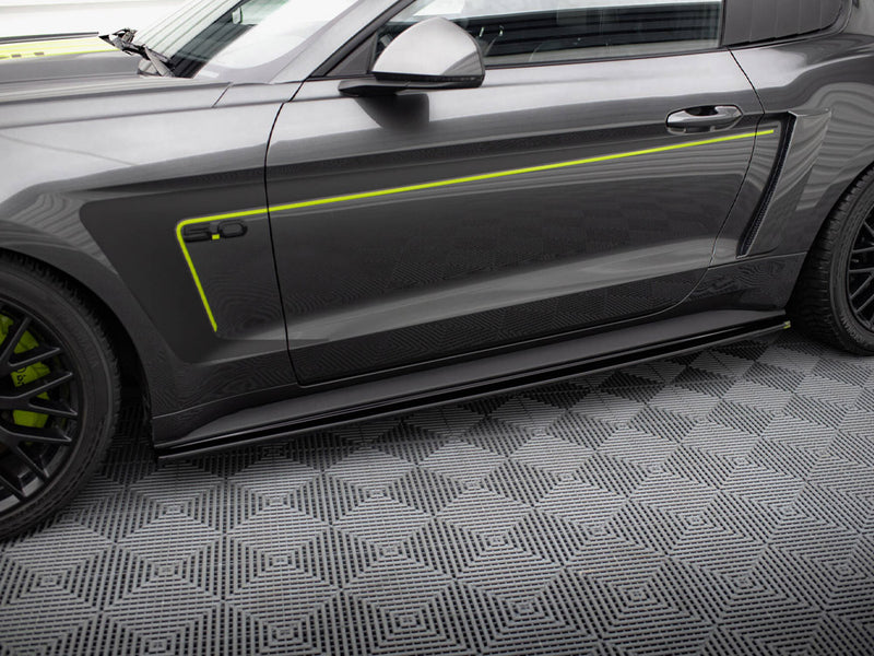 Maxton Design Side Skirts Diffusers Ford Mustang GT Mk6