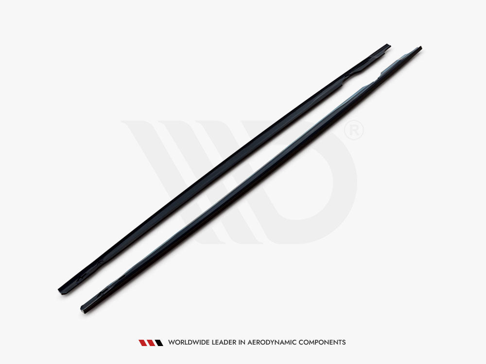 Maxton Design Side Skirts Diffusers V.3 Volkswagen Golf R Mk8
