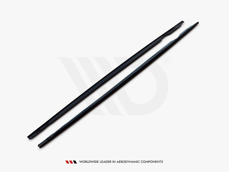 Maxton Design Side Skirts Diffusers V.3 Volkswagen Golf R Mk8