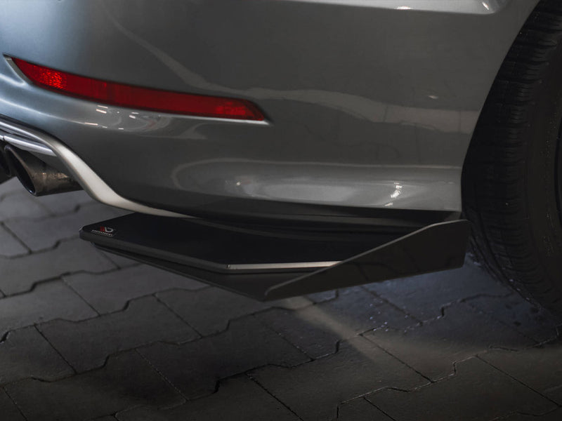 Maxton Design Street Pro Rear Side Splitters + Flaps Audi S3 Sedan 8V