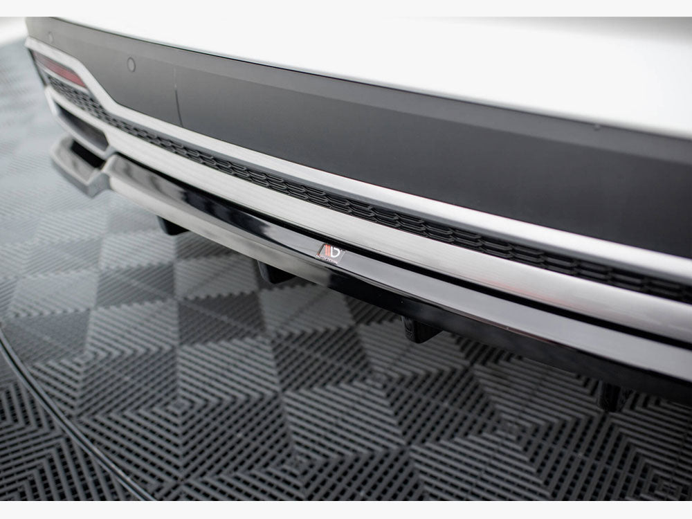 Maxton Design Central Rear Splitter (Vertical Bars) Kia Sorento Mk4