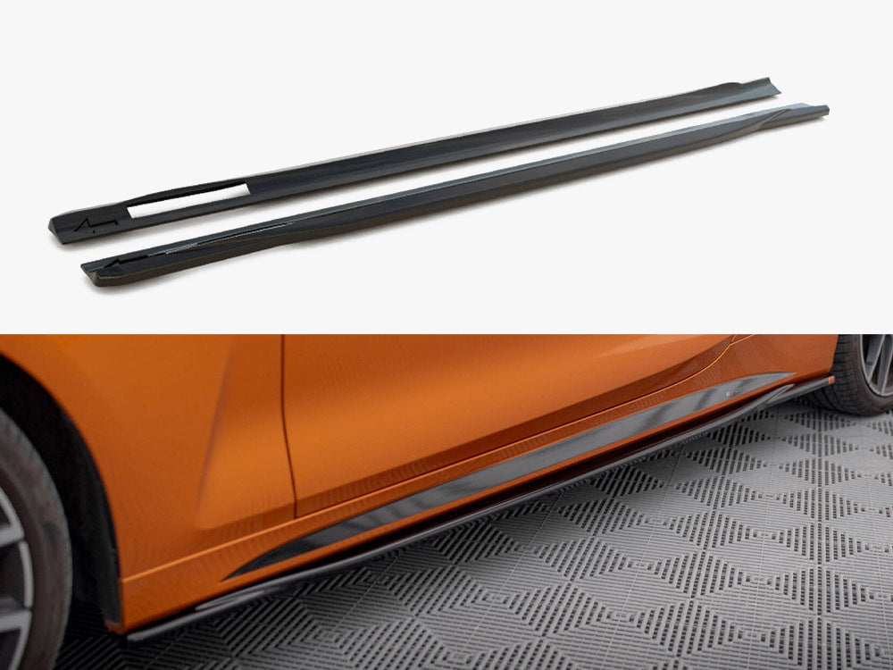 Maxton Design Side Skirts Diffusers V.3 BMW 4 M-Pack / M440i G22 / G23 / G22 Facelift / G23 Facelift