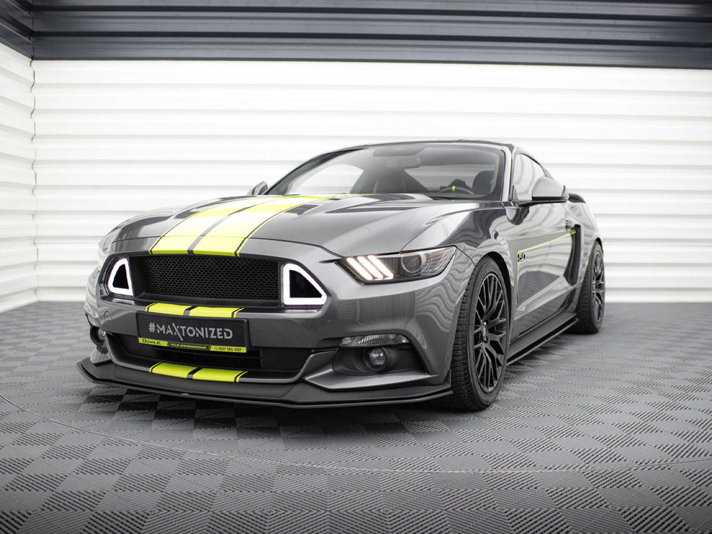 Maxton Design Street PRO Front Splitter Ford Mustang GT Mk6