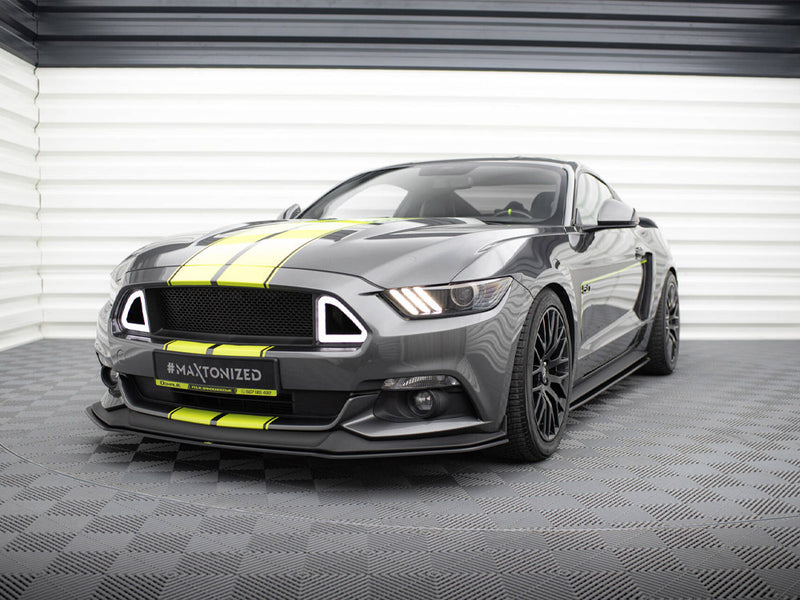 Maxton Design Street PRO Front Splitter Ford Mustang GT Mk6