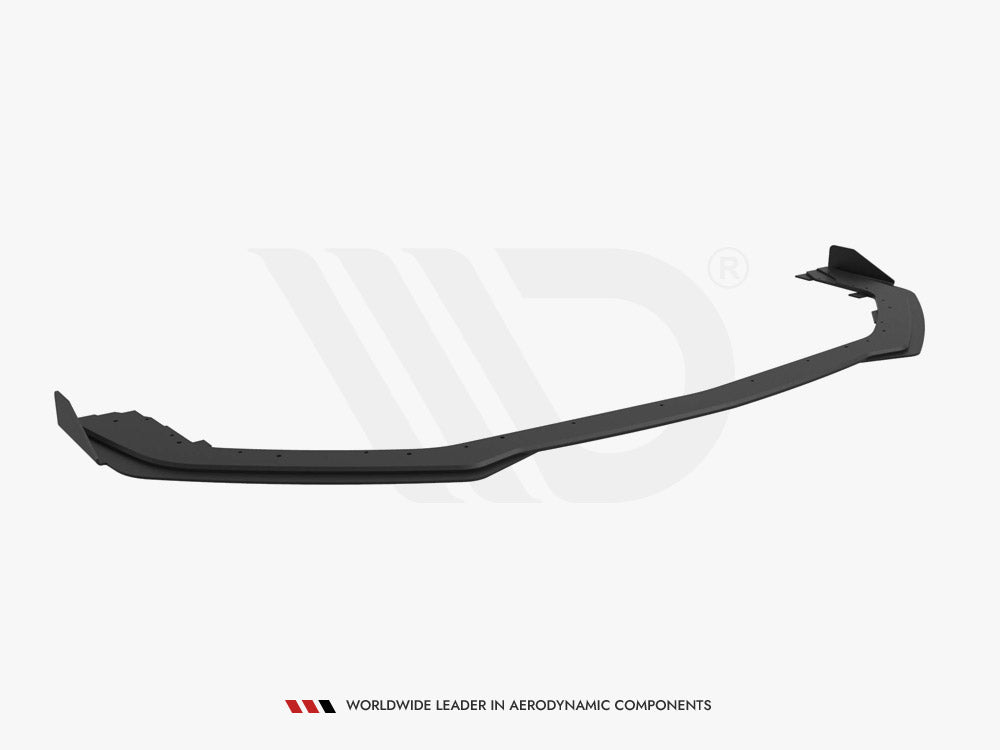 Maxton Design Street PRO Front Splitter + Flaps Ford Mustang GT Mk6