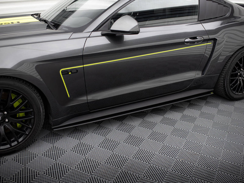 Maxton Design Street PRO Side Skirts Diffusers Ford Mustang GT Mk6