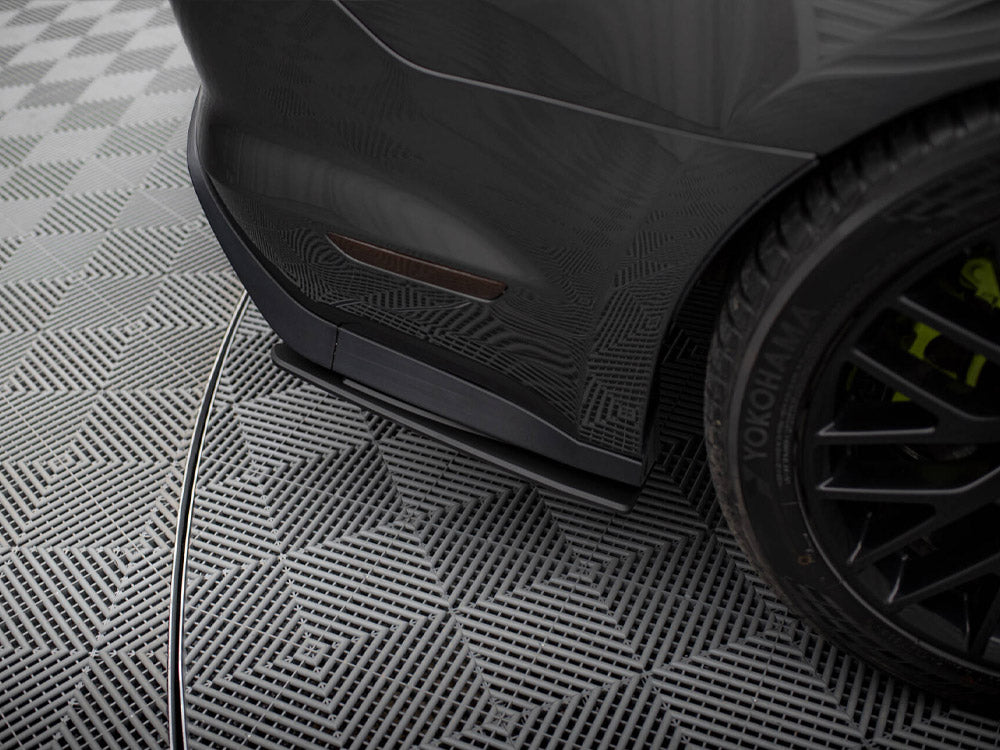 Maxton Design Street Pro Rear Side Splitters Ford Mustang GT Mk6