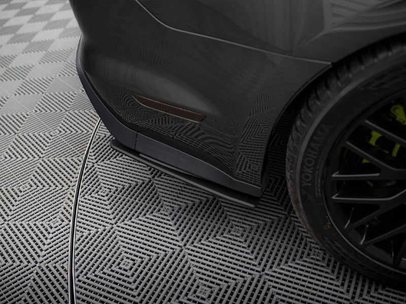 Maxton Design Street Pro Rear Side Splitters Ford Mustang GT Mk6