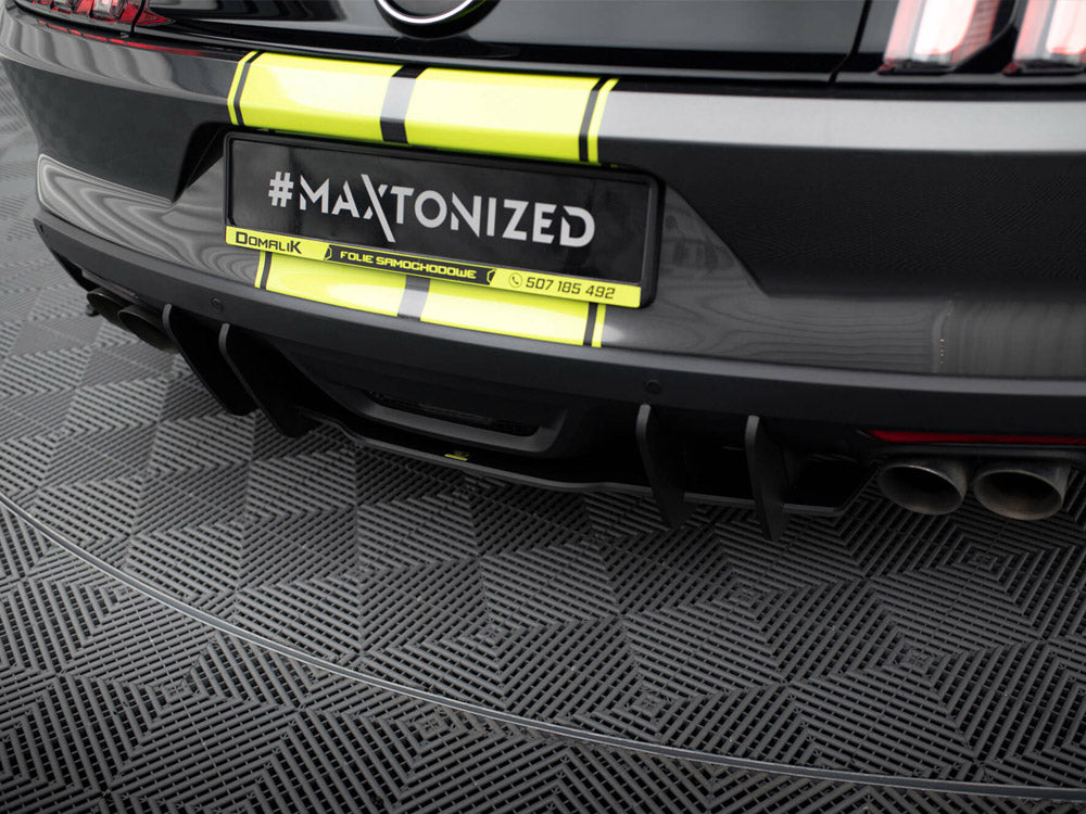 Maxton Design Street PRO Rear Diffuser Ford Mustang GT Mk6 Roush Performance