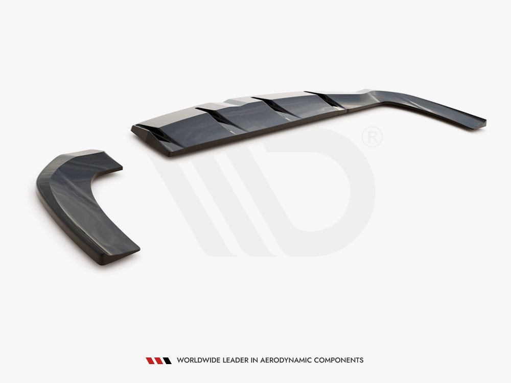 Maxton Design Rear Side Splitters Hyundai I30 Fastback N-Line Mk3 Facelift