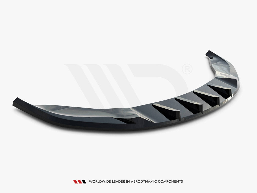 Maxton Design Front Splitter V.3 Tesla Model S Plaid Mk1 Facelift