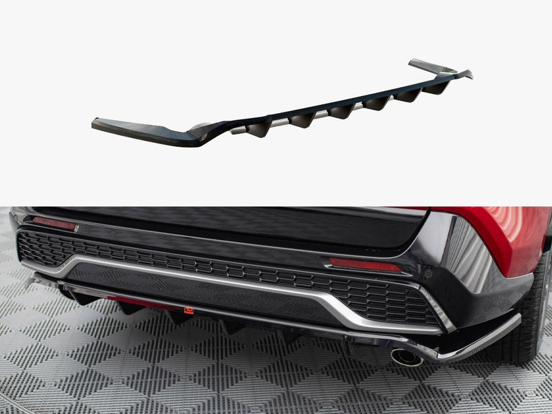 Maxton Design Rear Splitter (Vertical Bars) Toyota RAV4 GR Sport Mk5