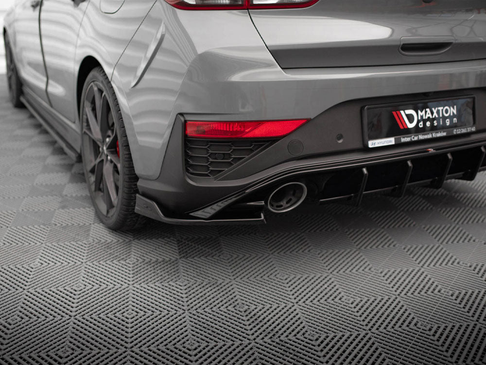 Maxton Design Rear Side Splitters V.6 Hyundai I30 N Hatchback Mk3 Facelift