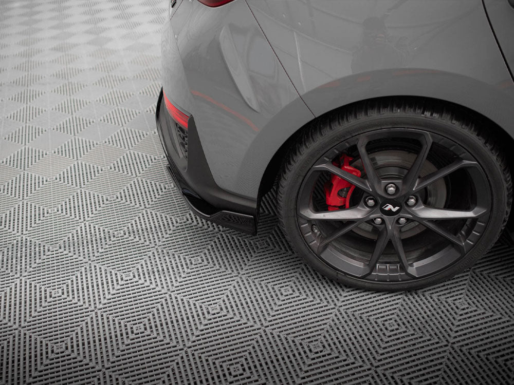 Maxton Design Rear Side Splitters V.6 Hyundai I30 N Hatchback Mk3 Facelift