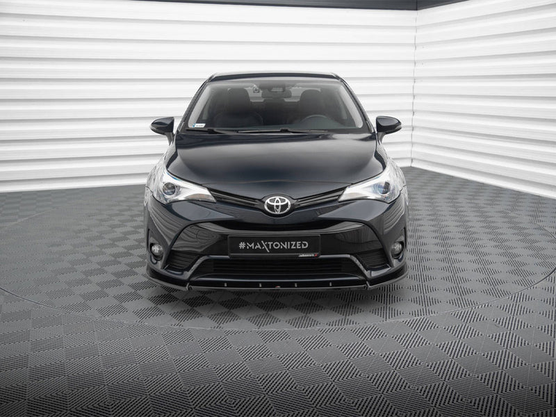 Maxton Design Front Splitter V.1 Toyota Avensis Mk3 Facelift