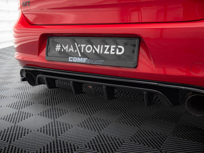 Maxton Design Rear Valance VW Golf Mk7 GTI Clubsport (2016-2017)