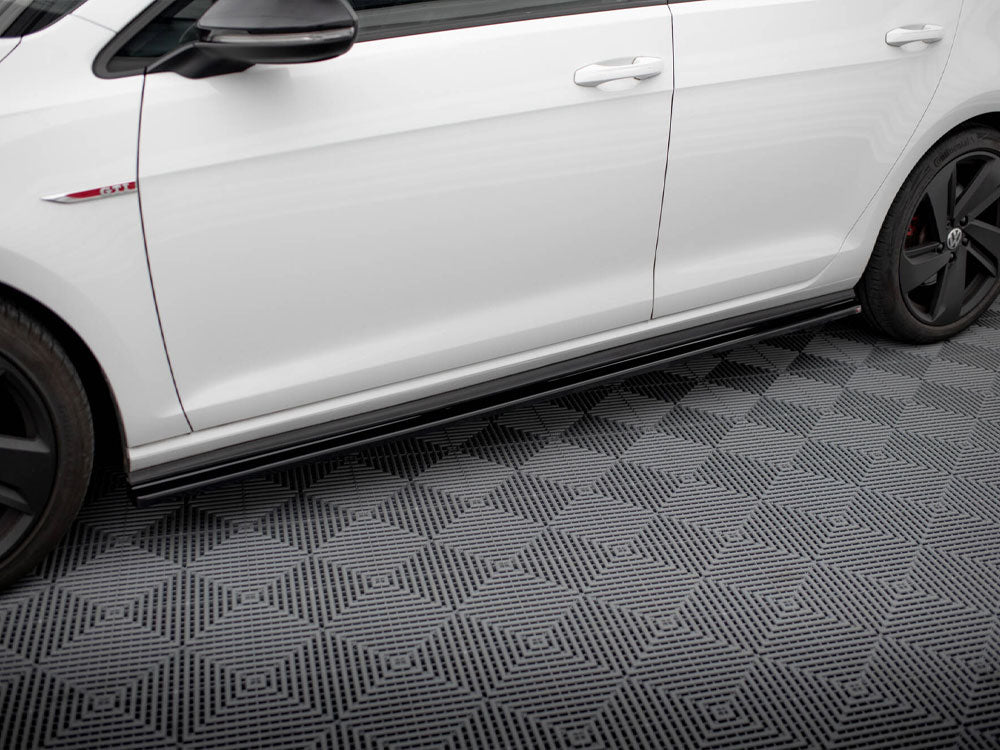 Maxton Design Side Skirt Diffusers V.1 Volkswagen Golf GTI / GTD Mk7 / Mk7 Facelift (wide)