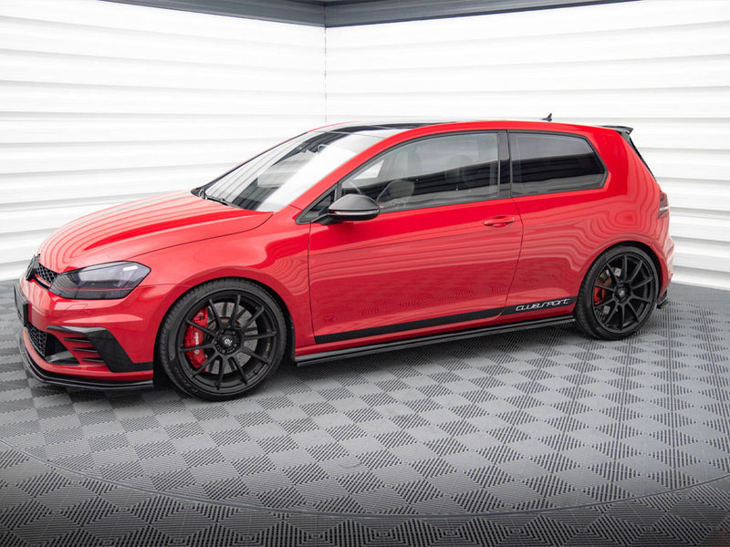 Maxton Design Side Skirts Diffusers VW Golf Mk7 GTI Clubsport