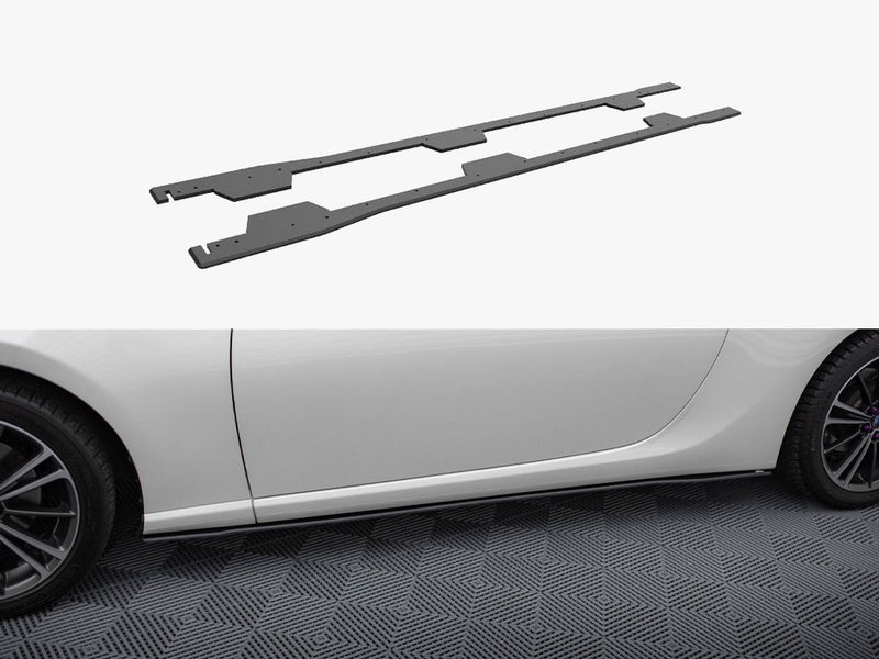 Maxton Design Street PRO Side Skirts Diffusers Subaru BRZ Mk1 / Mk1 Facelift