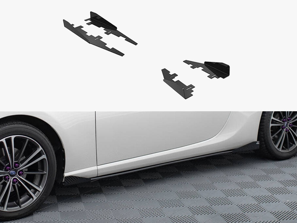 Maxton Design Side Flaps Subaru BRZ Mk1 / Mk1 Facelift