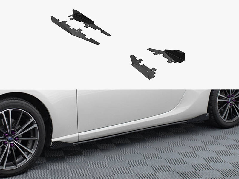 Maxton Design Side Flaps Subaru BRZ Mk1 / Mk1 Facelift