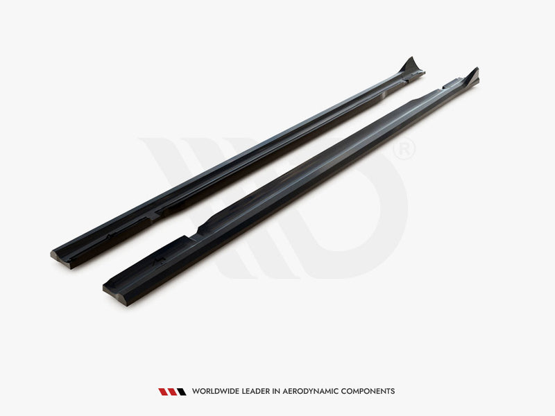 Maxton Design Side Skirts Diffusers V.2 Mercedes-AMG C63 Sedan / Estate W205 / S205