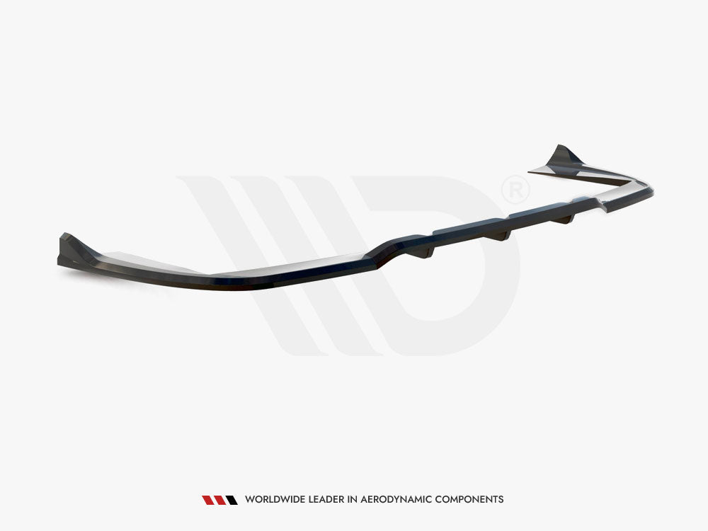 Maxton Design Rear Splitter (Vertical Bars) Mercedes-AMG C63 Sedan / Estate W205 / S205