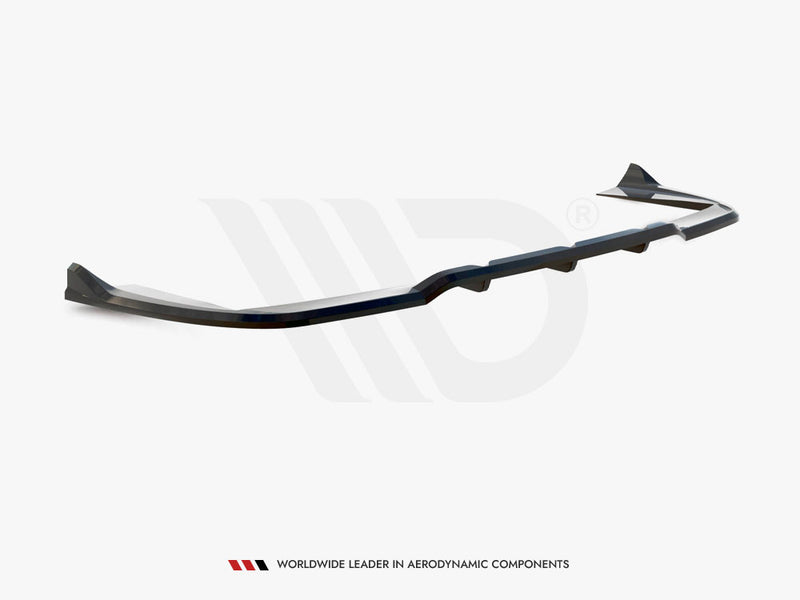 Maxton Design Rear Splitter (Vertical Bars) Mercedes-AMG C63 Sedan / Estate W205 / S205