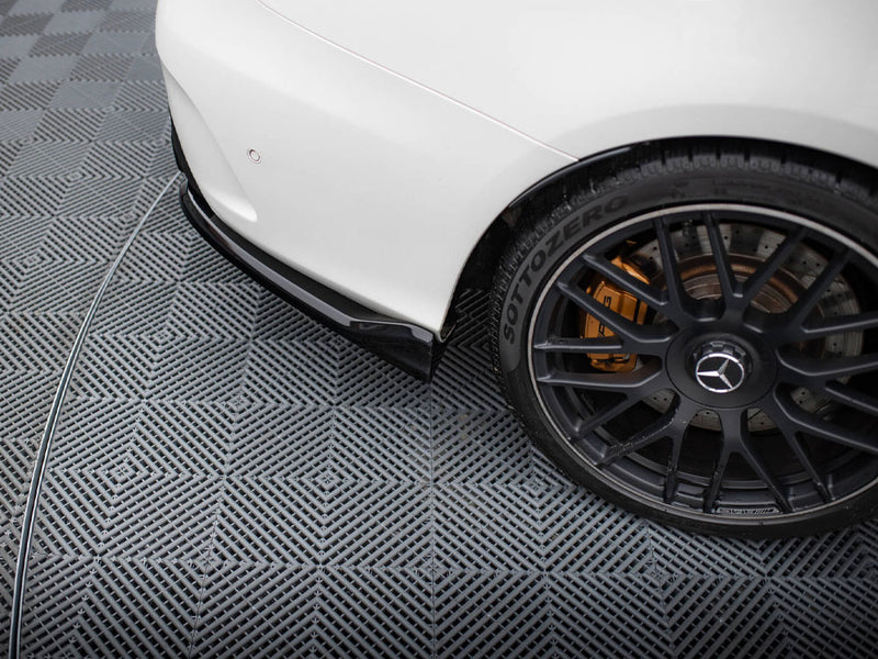 Maxton Design Rear Splitter (Vertical Bars) Mercedes-AMG C63 Sedan / Estate W205 / S205