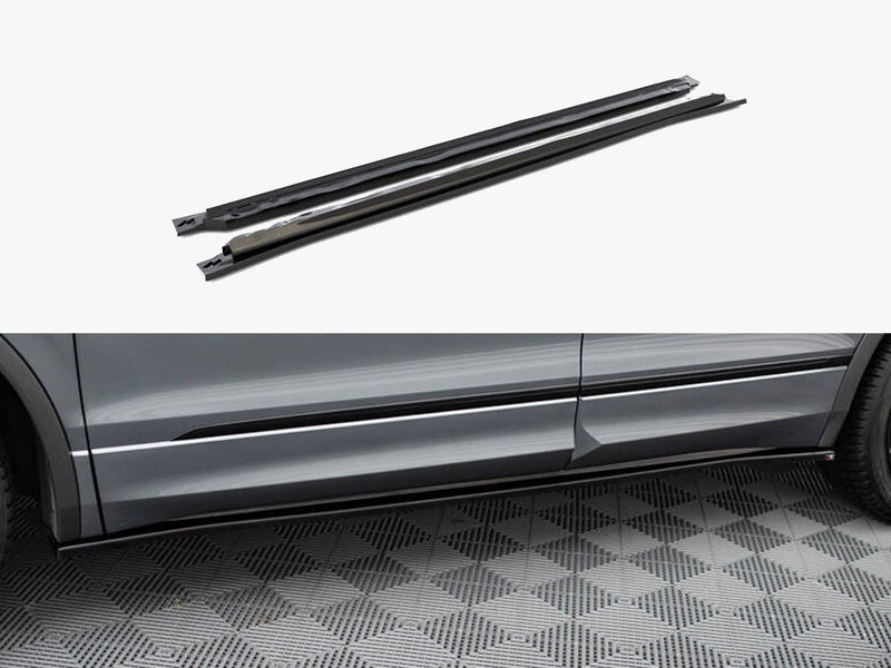 Maxton Design Side Skirts Diffusers VW Tiguan Allspace Mk2