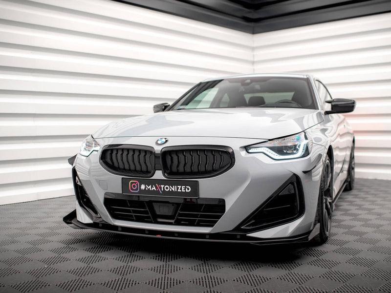 Maxton Design Front Flaps BMW 2 Coupe M-Pack / M240i G42