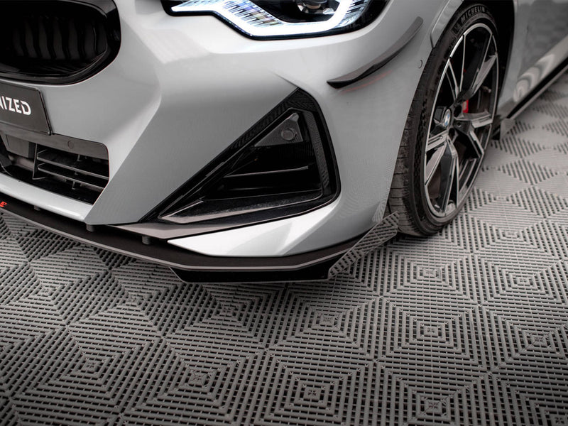 Maxton Design Front Flaps BMW 2 Coupe M-Pack / M240i G42