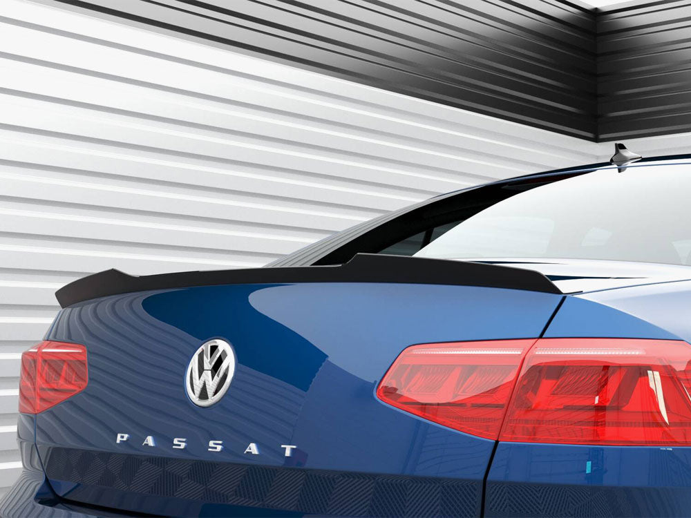 Maxton Design Spoiler CAP Volkswagen Passat Sedan R-Line Mk8