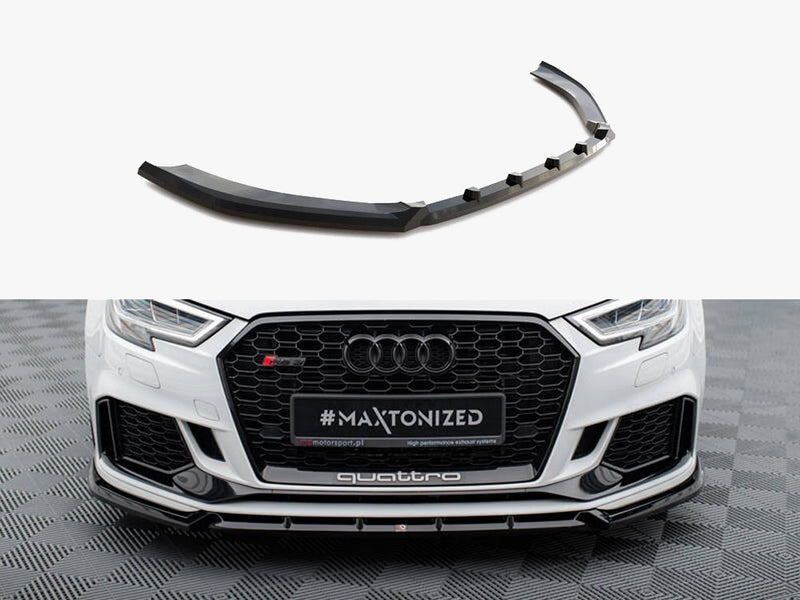 Maxton Design Front Splitter V.3 Audi RS3 Sedan 8V Facelift