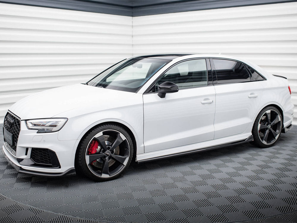 Maxton Design Side Skirts Diffusers V.3 Audi RS3 Sedan 8V Facelift