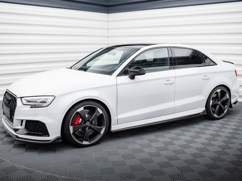 Maxton Design Side Skirts Diffusers V.3 Audi RS3 Sedan 8V Facelift