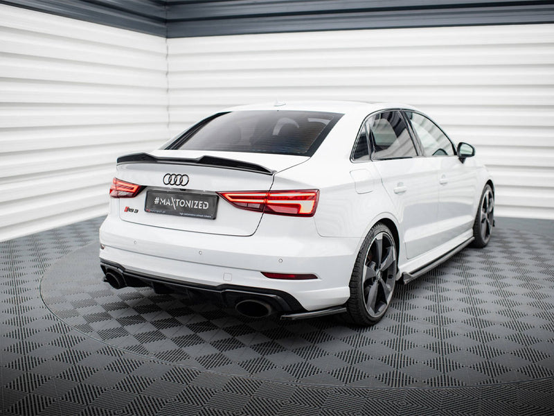 Maxton Design Rear Side Splitters V.2 Audi RS3 Sedan 8V Facelift
