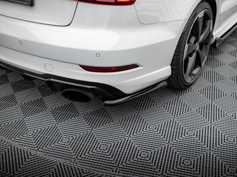 Maxton Design Rear Side Splitters V.2 Audi RS3 Sedan 8V Facelift