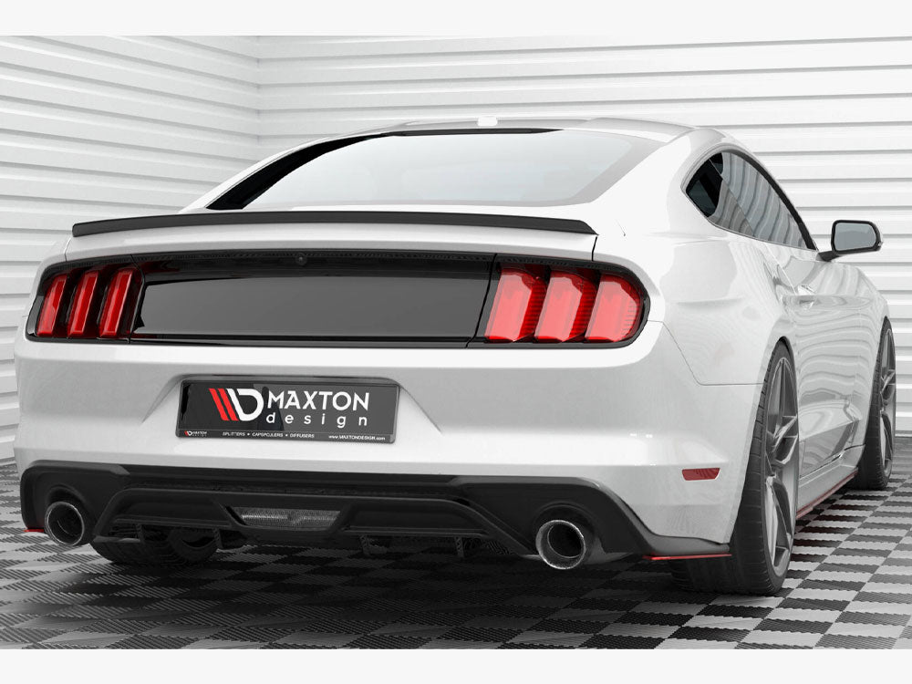Maxton Design Rear Side Splitters V.2 Ford Mustang Mk6 Facelift