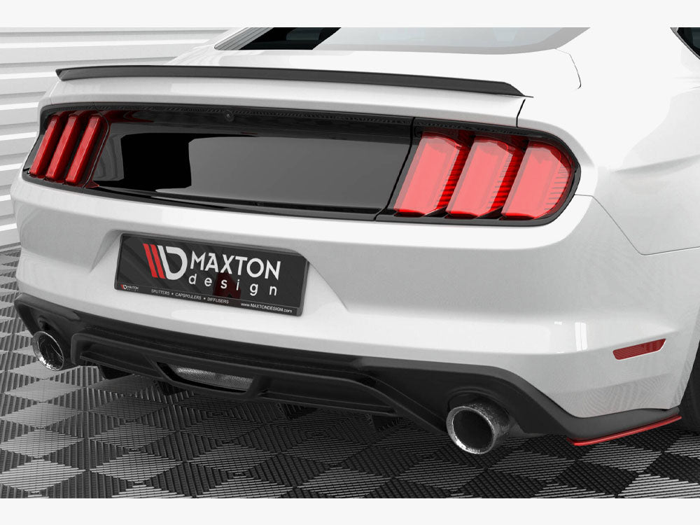 Maxton Design Rear Side Splitters V.2 Ford Mustang Mk6 Facelift