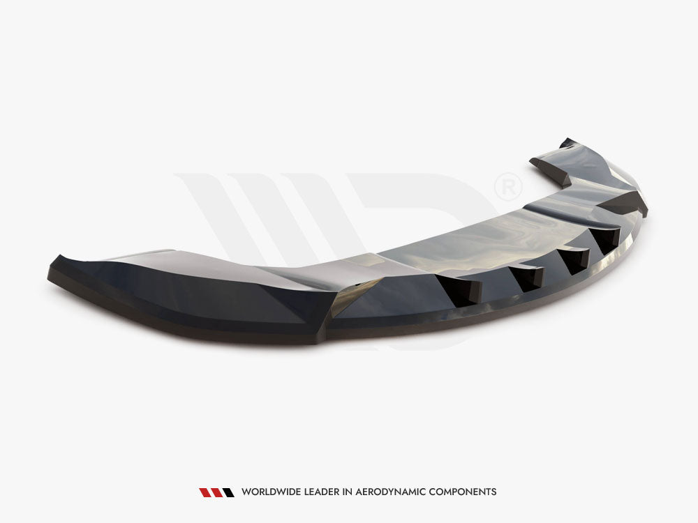 Maxton Design Front Splitter V.2 Tesla Model X Mk1 Facelift