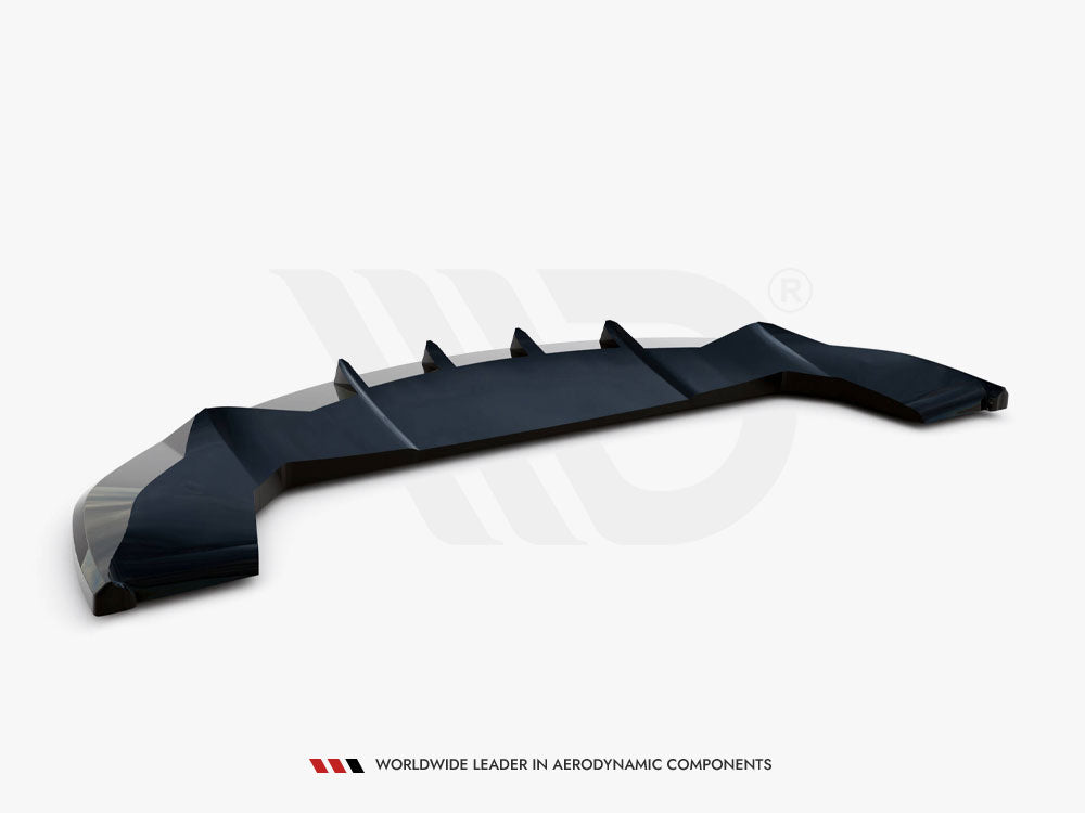 Maxton Design Front Splitter V.2 Tesla Model X Mk1 Facelift