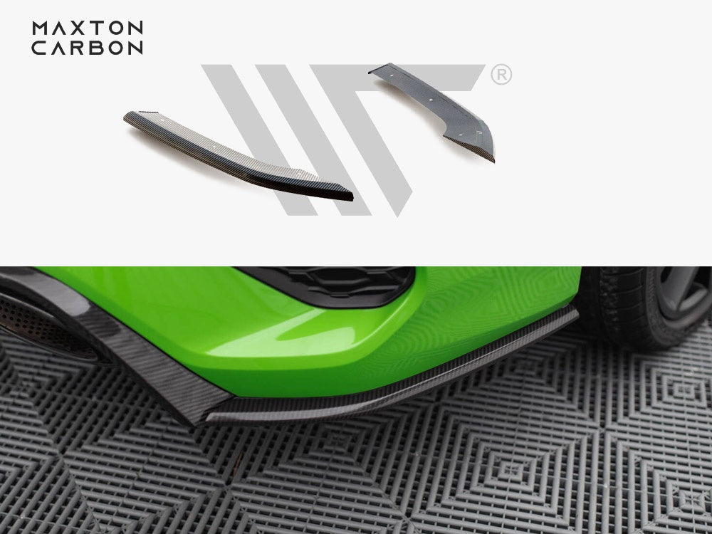 Maxton Design Carbon Fiber Rear Side Splitters V.2 Audi RS3 Sedan 8Y