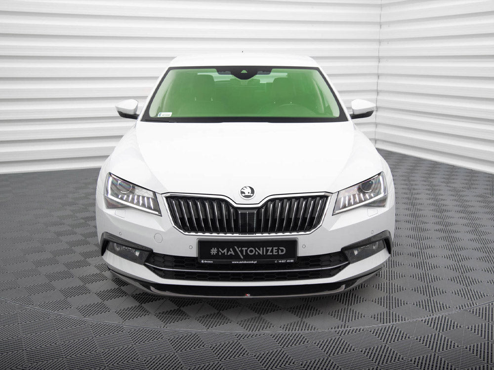 Maxton Design Front Splitter V.1 Skoda Superb Mk3