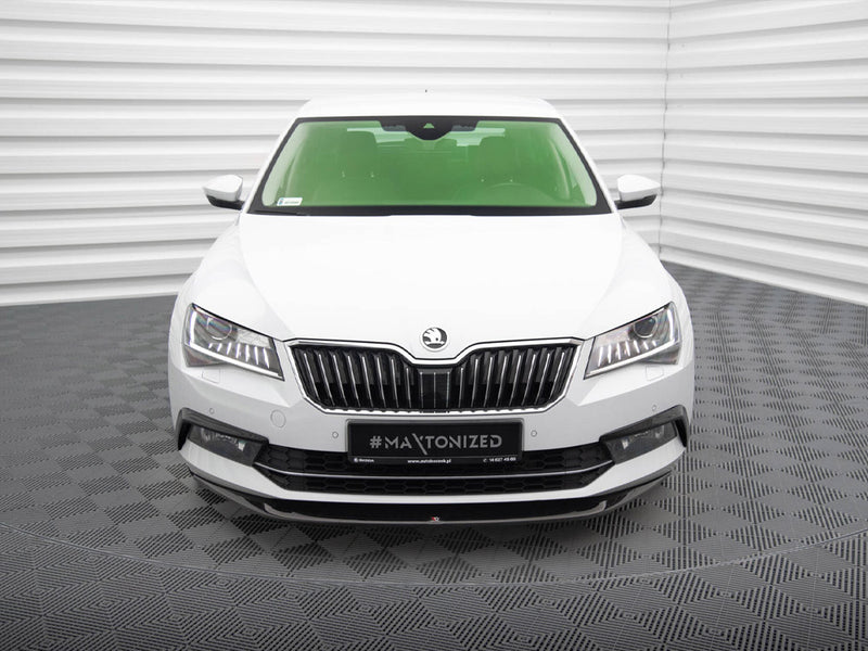 Maxton Design Front Splitter V.1 Skoda Superb Mk3