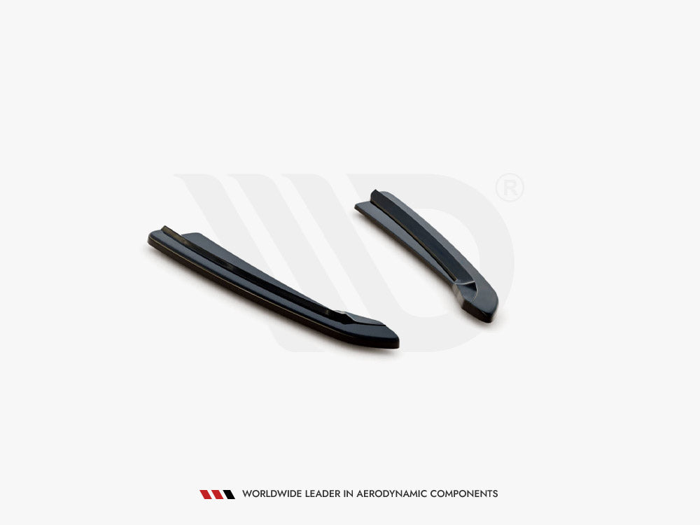 Maxton Design Rear Side Splitters Skoda Superb Mk3 Hatchback / Estate - Carbon Look