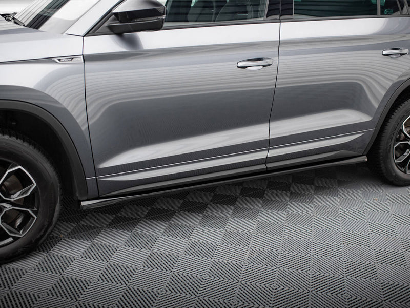 Maxton Design Side Skirts Diffusers Skoda Kodiaq Sportline Mk1 Facelift